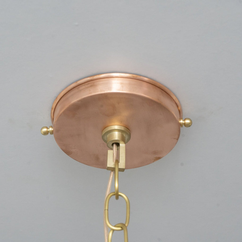 Hammered Copper Capsule Pendant Light — product detail 5