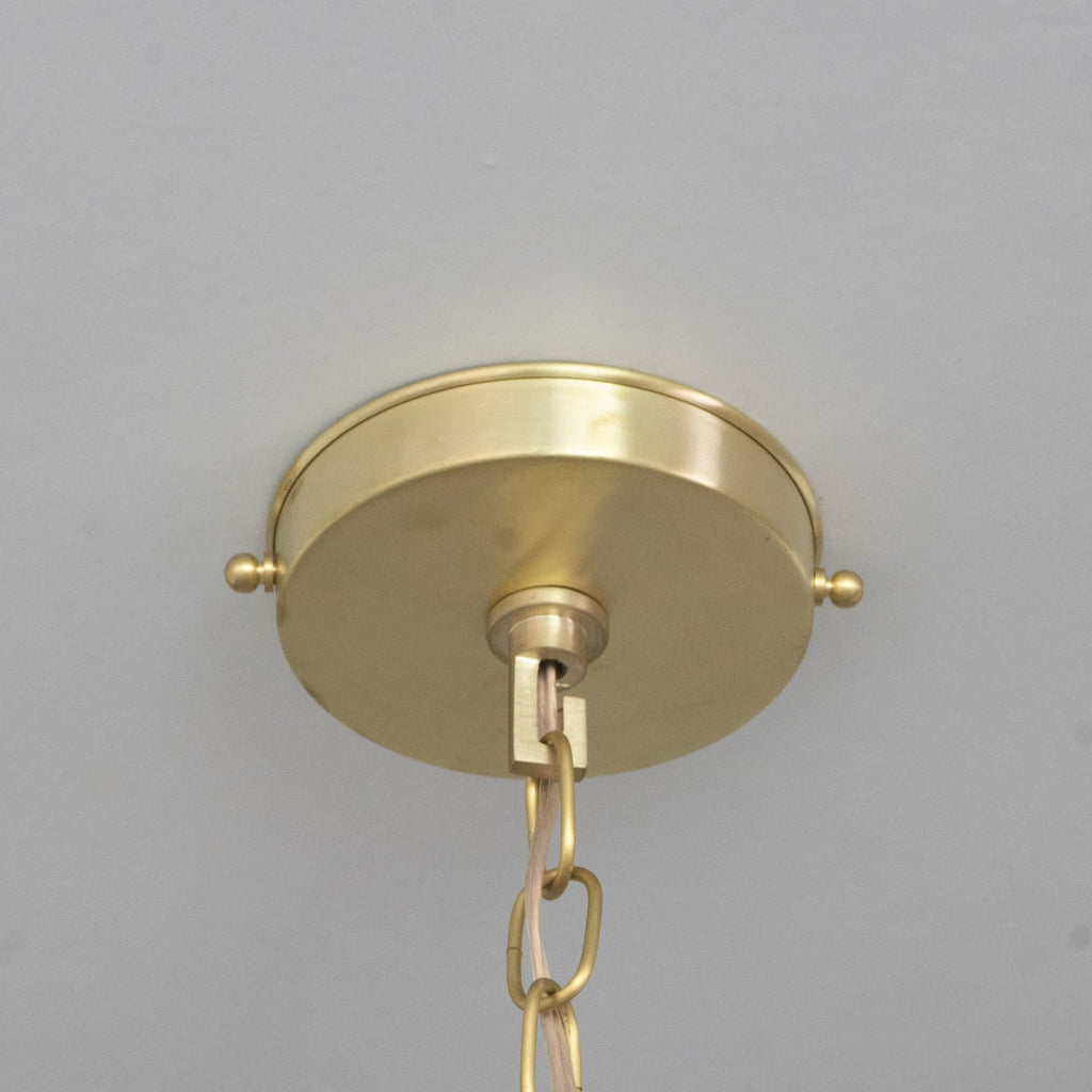 Brushed Brass Dome Pendant Light — product detail 8