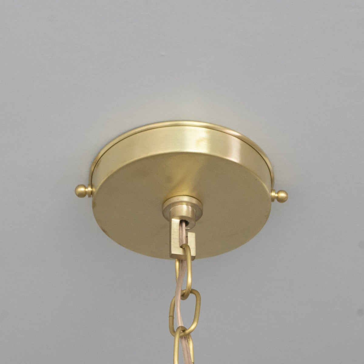 Brushed Brass Dome Pendant Light — product detail 8