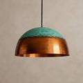 Handmade Oxidized Copper Kitchen Pendant
