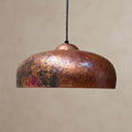 Handmade Hammered Copper Kitchen Island Fixture