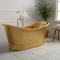 Handmade Brass Bathtub: Antique Hammered Finish Soaking Tub