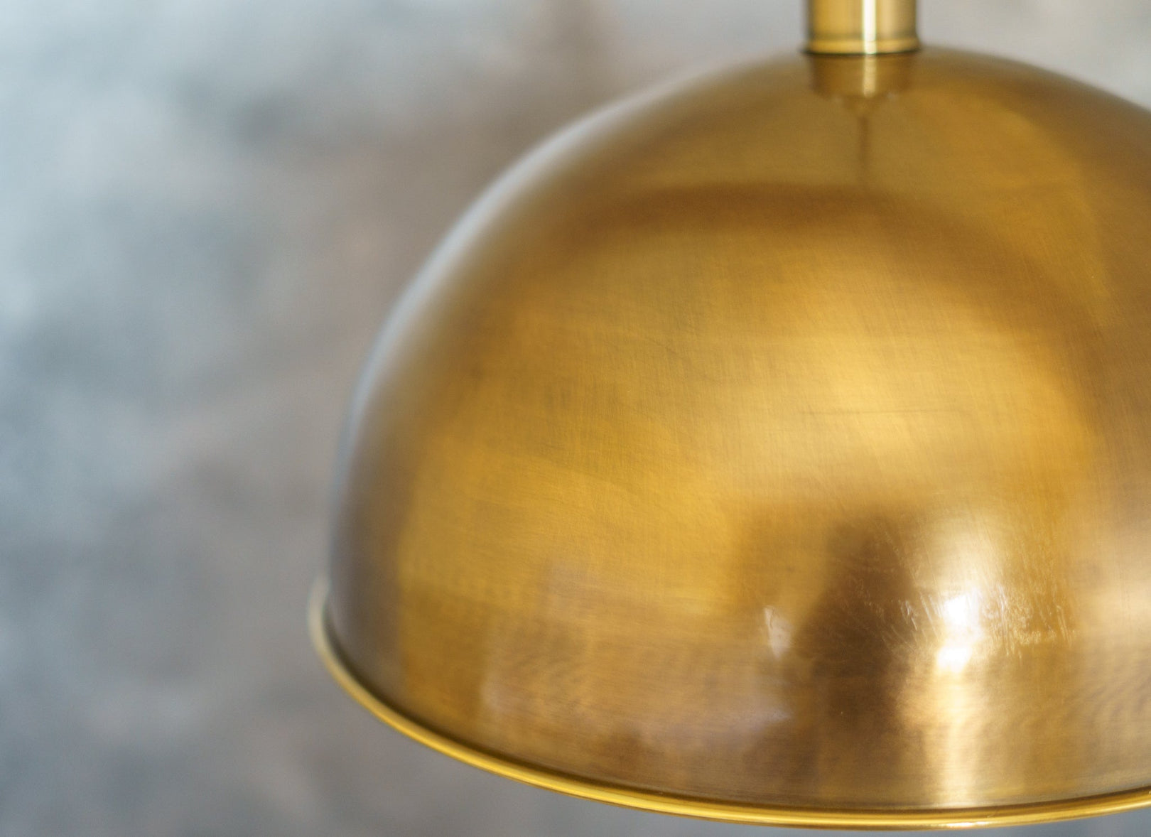 Oil-Rubbed Bronze Brass Dome Pendant — product detail 5